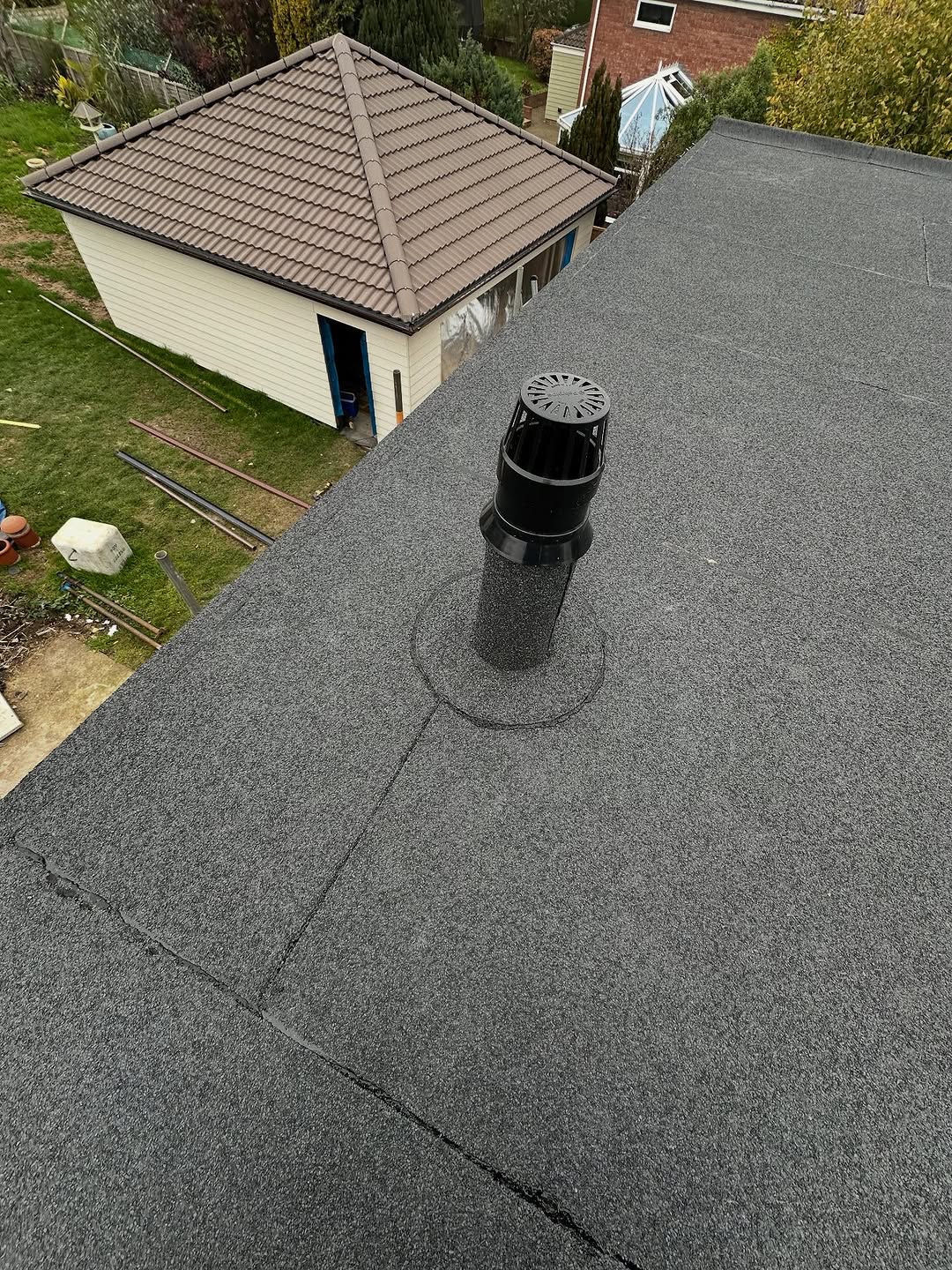 50m2 3 layer torch on system on a recent dormer project!